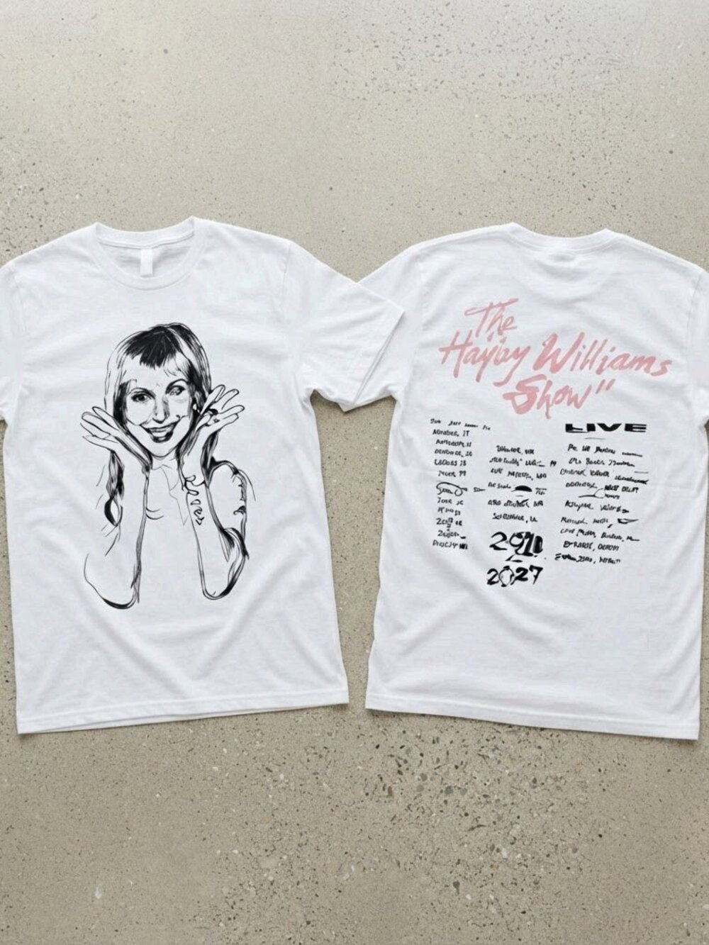 Hayley Williams 2026 Tour Black T-Shirt S-4XL